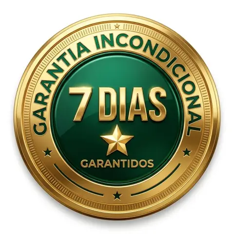 Garantia de 7 dias incondicional