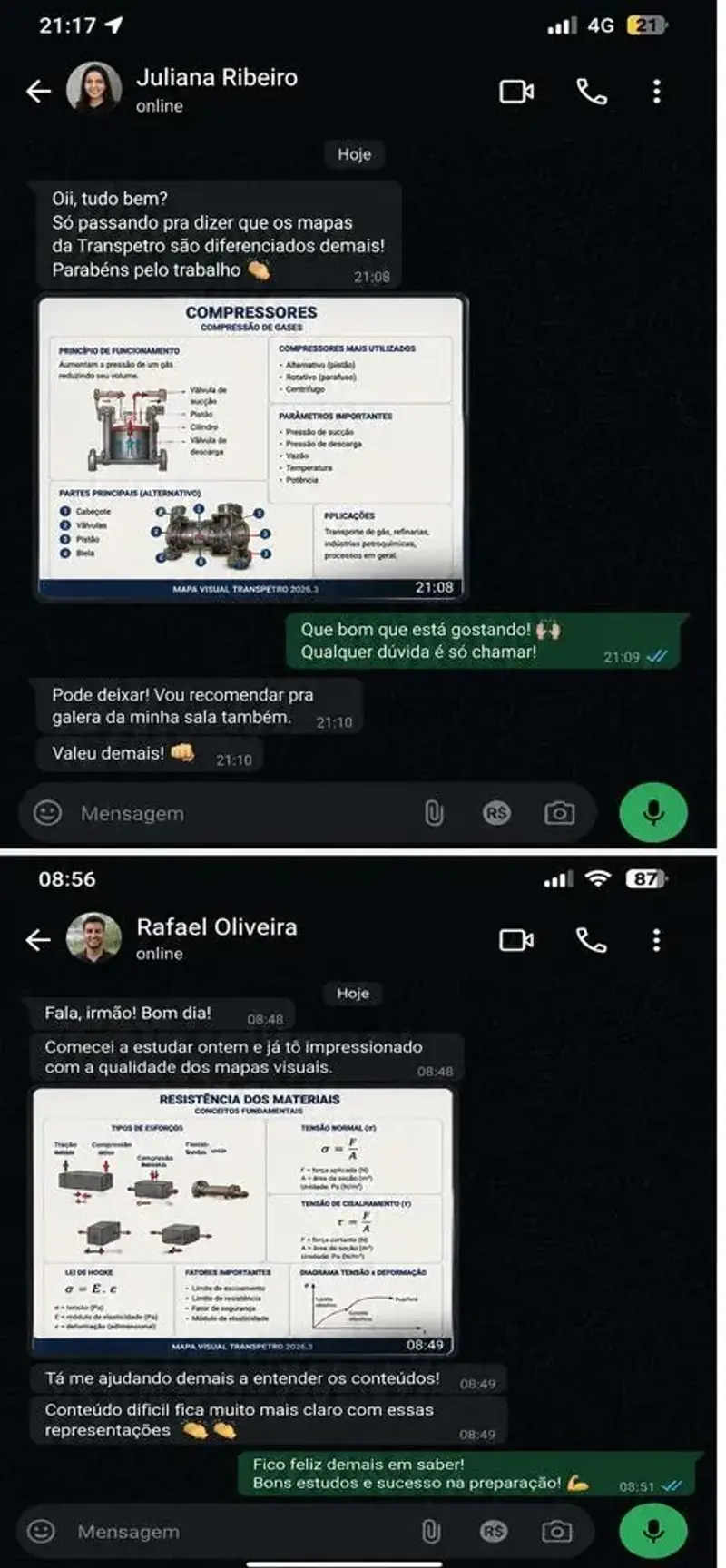Feedback de aluno 2