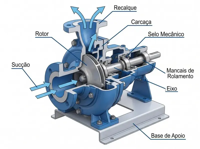Esquema Técnico Bomba